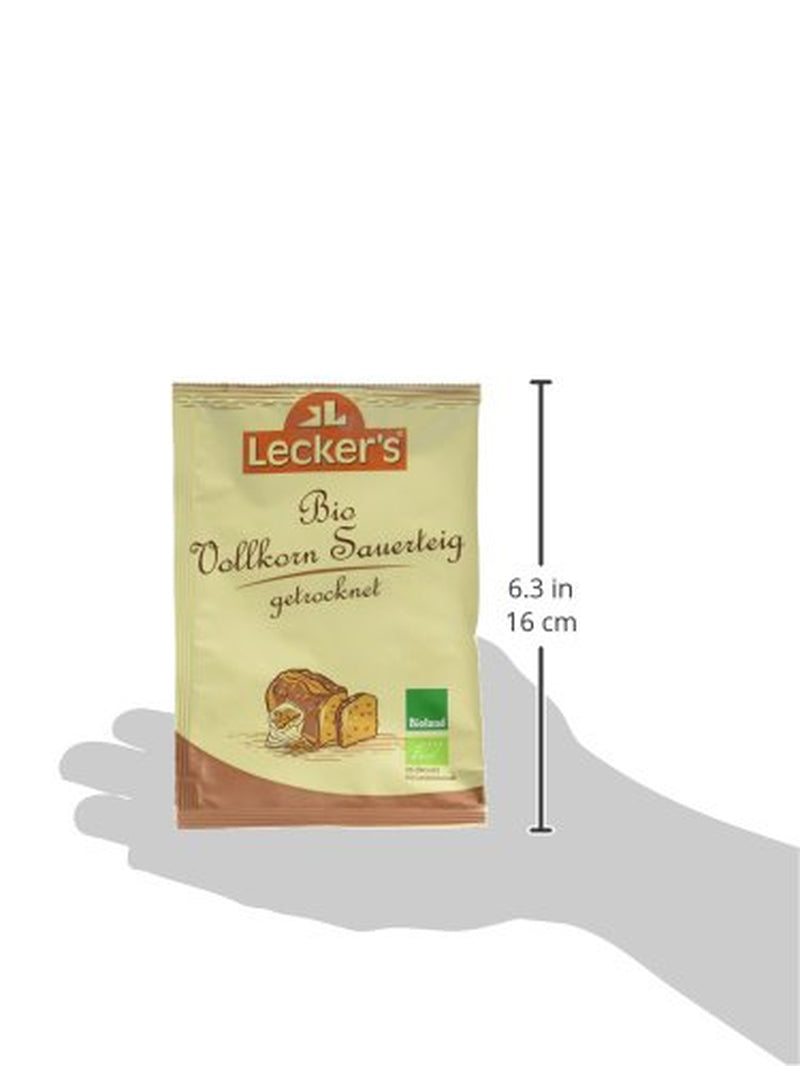Lecker'S Bio Vollkorn Sauerteig (10 X 30 G) Mezcla para hornear y cocinar Naty Shop