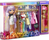 Rainbow High 571049 Fashion Studio - Muñeca exclusiva con ropa, accesorios y 2 pelucas brillantes - ¡Crea más de 300 conjuntos!