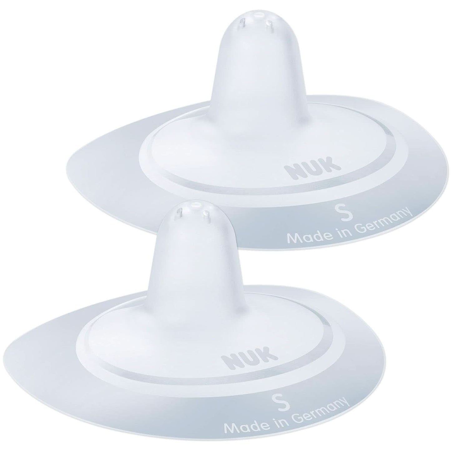 Protectores de pezones NUK | Protectores para pezones de lactancia | Protege contra el dolor en los pezones | Silicona fina | Talla S (16 mm) | 2 piezas Alimentación Bebé y Accesorios Lactancia Naty Shop