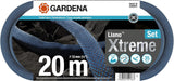 Juego Gardena Liano Xtreme de 1/2 pulgada y 20 m: Manguera de jardín textil extremadamente robusta con manguera interior de PVC ligera y resistente a la intemperie (18470-20)