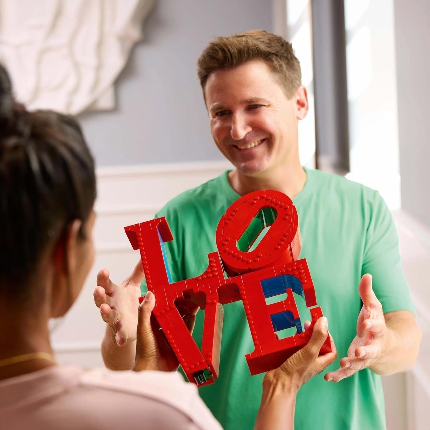LEGO Art Love Set de construcción para adultos Decoración del hogar Regalo de San Valentín y Día de la Madre para mujeres y hombres Actividad creativa para amantes del arte y el diseño 31214 Juegos de construcción Besuche den LEGO-Store