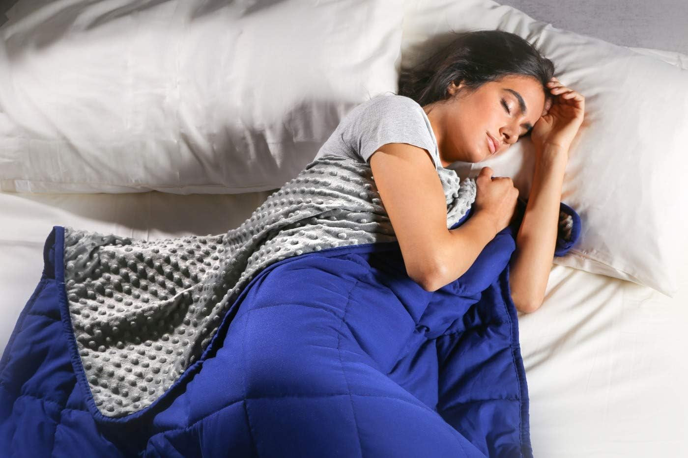 Kanguru Calmya, Manta lastrada 10,5 kg, Ayuda a conciliar el sueño y dormir mejor, Apta para personas con un peso corporal superior a 90 kg Edredones y edredones Naty Shop