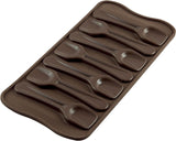 Silikomart 199194, para Bombones de Chocolate, Motivo Invierno Cocina Naty Shop Cuchara