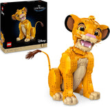 Lego Ç€ Disney Simba El Joven Rey León Figura de animal creativa Juguete de construcción coleccionable Actividad relajante para adultos Idea de regalo para mujeres 43247 Juegos de construcción Besuche den LEGO-Store Default Title