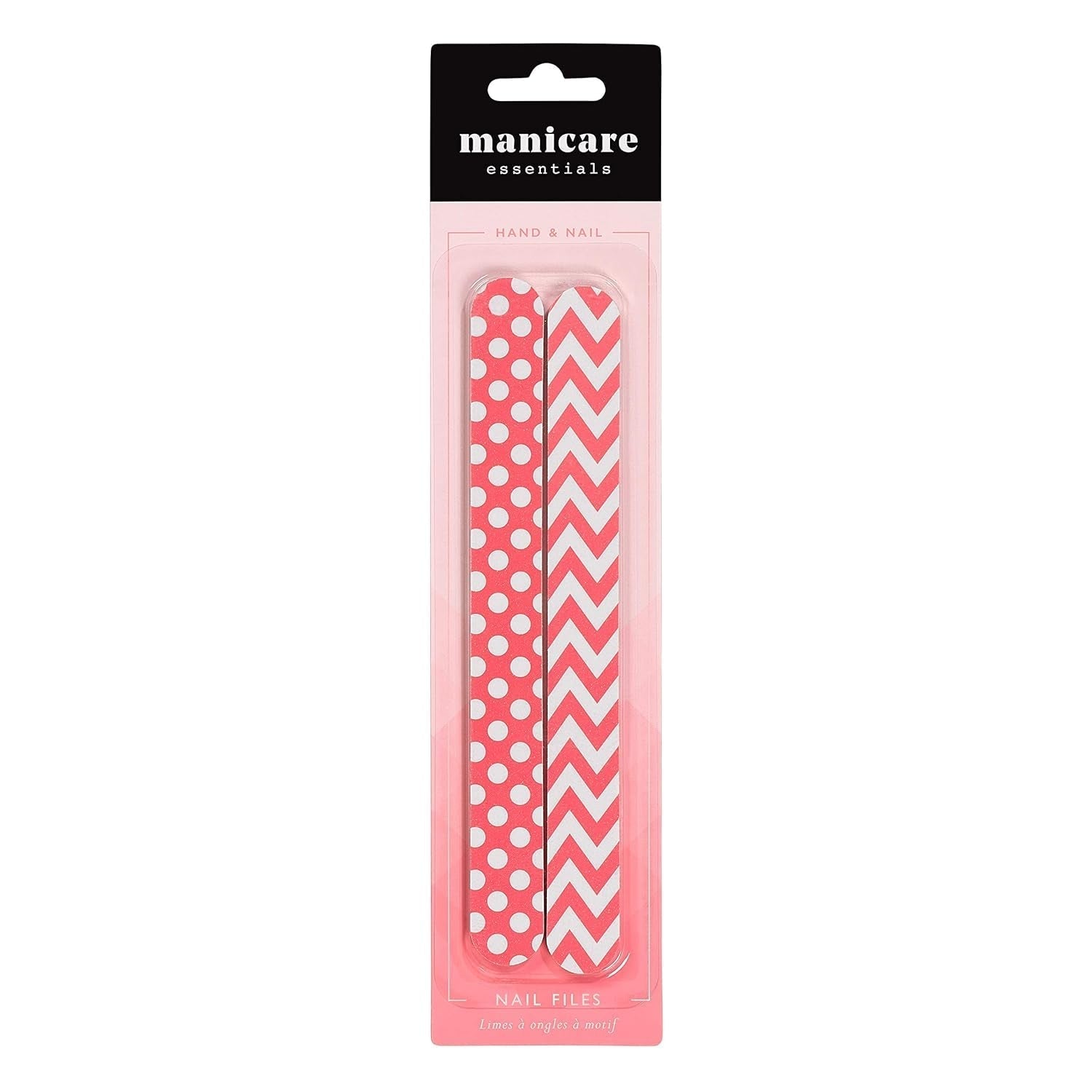 Lima de uñas Forrada Lima de uñas natural y artificial Doble cara Grano medio Fuerte Servicio pesado Salón en casa Manicura profesional Pedicura 2 piezas