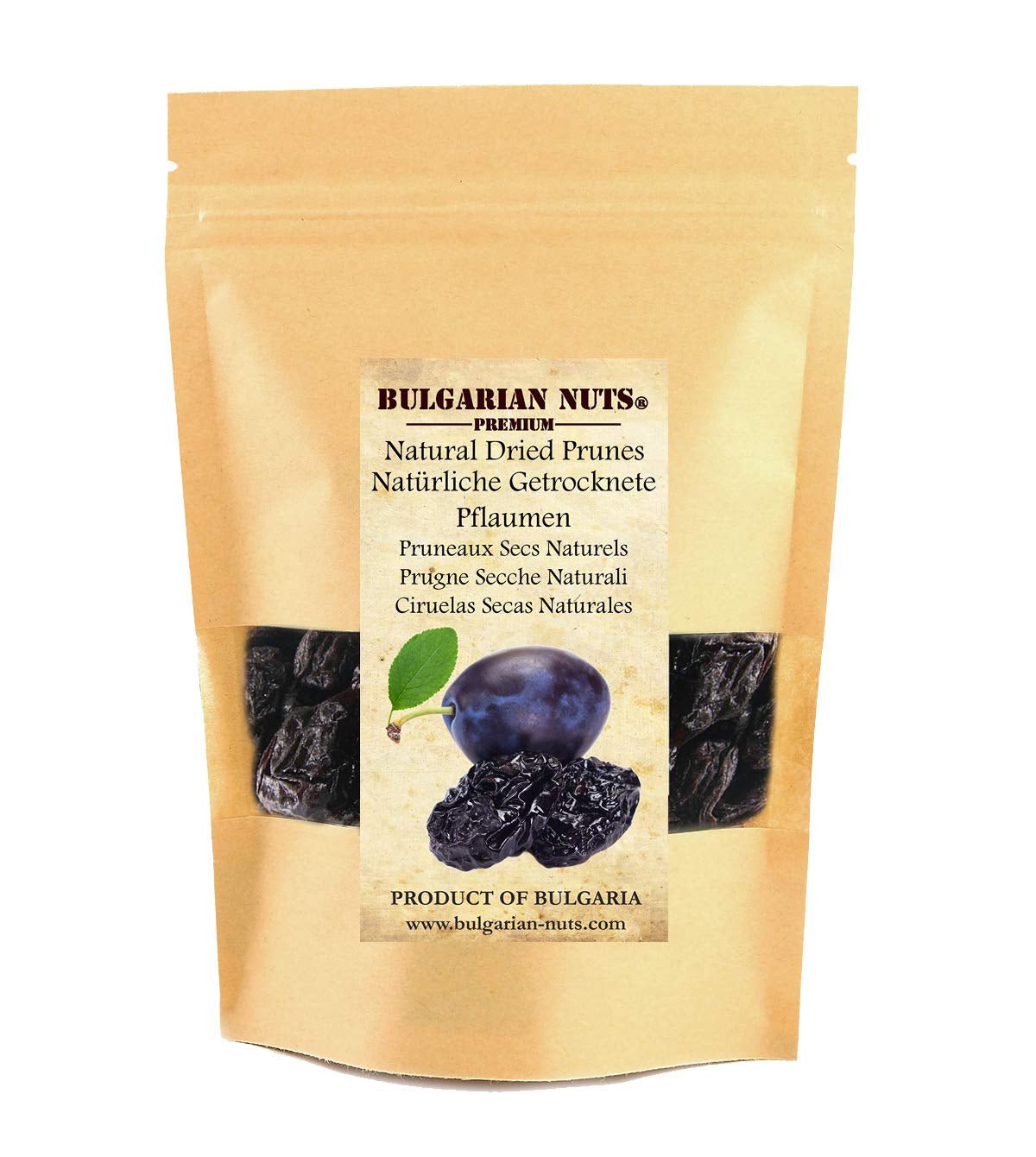 1 kg Ciruelas secas de forma natural, sin hueso, sin aditivos, sin azúcar, sin edulcorantes, nada artificial, procedentes de huertos frutales búlgaros Productos deshidratados Naty Shop Título predeterminado