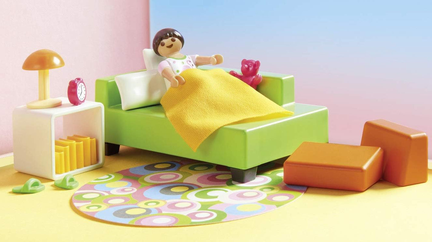 CASA DE MUÑECAS PLAYMOBIL 70209 Habitación juvenil con figura de niña y complementos, a partir de 4 años Casas de Muñecas Naty Shop