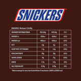 Snickers Chocolate Bar Cacahuete Caramelo Paquete de 5 barras | Merienda de fútbol | (1x5x50g)