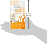 MjAMjAM - Comida húmeda premium para gatos - Bolsa exprimible - Pollo jugoso con deliciosas zanahorias Paquete de 12 (12 x 125 g) Sin cereales con carne extra