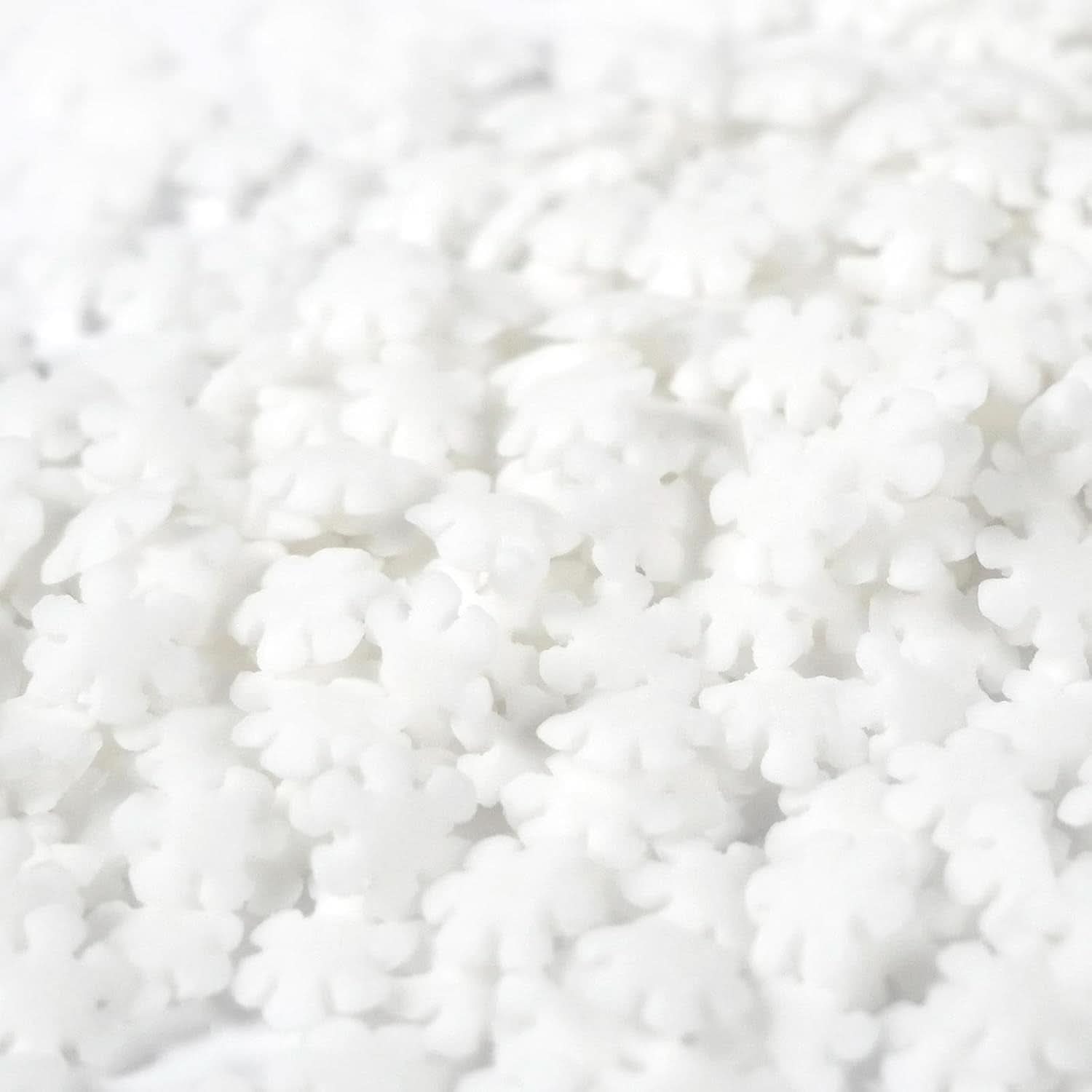 Streusel Hero, espolvorea copos de nieve, varias cantidades Sprinkles Naty Shop 80 gramos