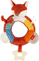 SIGIKID 40490 Anillo activo Baby Activity PlayQ Juguete para niñas y niños recomendado a partir de 3 meses Multicolor Baby Toys Naty Shop Multicolor/zorro