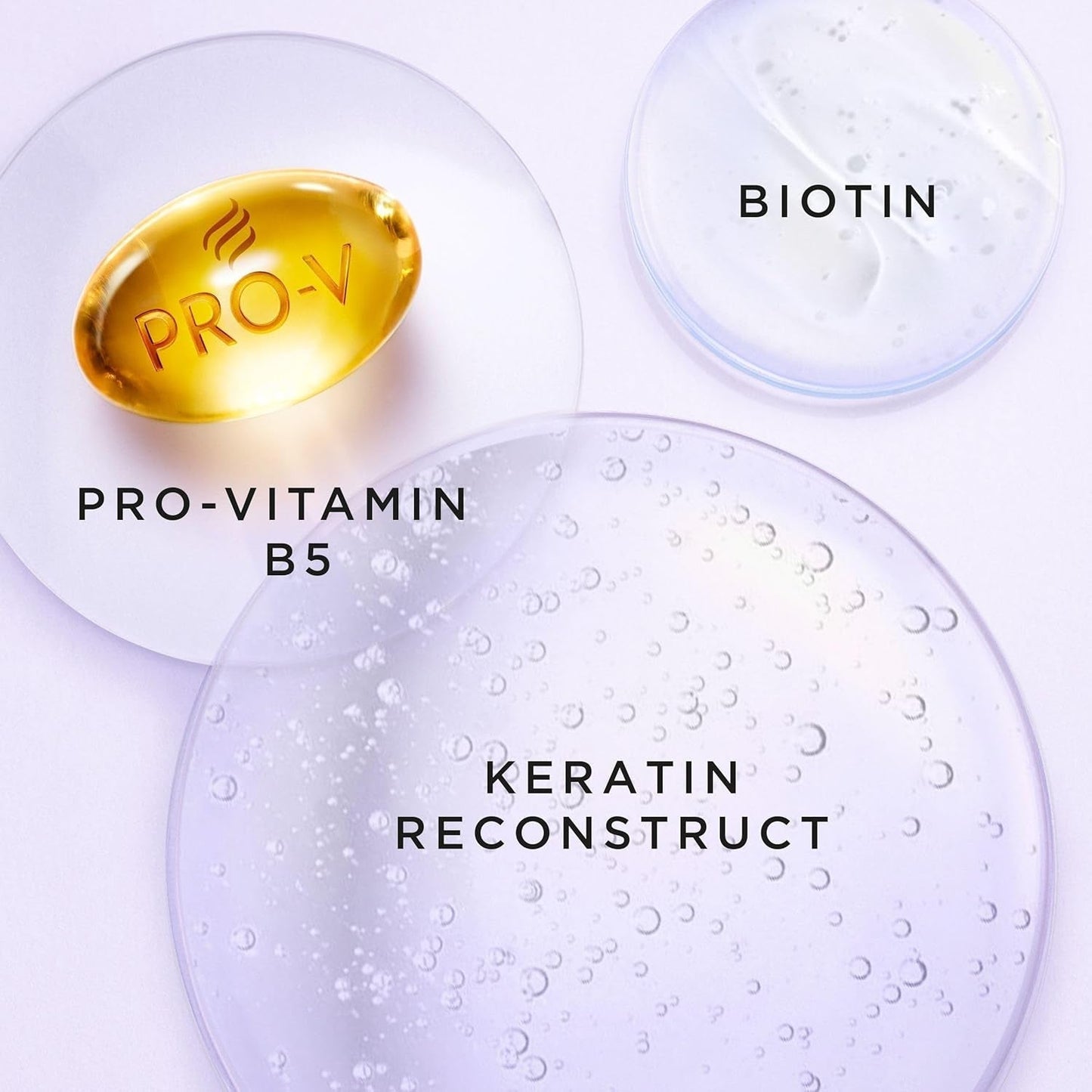 Pantene Pro-V Silky & Glowing Hair Rescue Mascarilla capilar intensiva con Biotina y Keratina Reconstruct 300ml. Ayuda a reparar el cabello seco, dañado o con mechas Naty Shop Hair Mask
