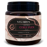 VEGAIROA - Curly Plex Mask - Mascarilla para rizos definidos y sin encrespamiento - Cuidado de hidratación profunda - Para cabello rizado u ondulado - Producto de peluquería vegano profesional - 300ml Naty Shop Hair Mask Título predeterminado