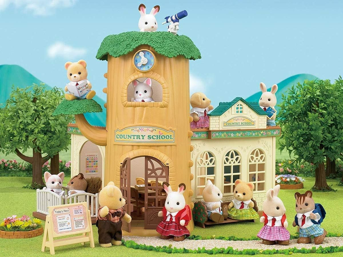 Sylvanian Families 5105 Oak Grove School - Juego de casa de muñecas