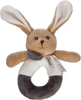Chicco Juguete Camaleón My Sweet Doudou Hecho de Tejidos de Alta Calidad Anillo de Plástico Blando Juguete Calmante para la Dentición Bebé 3-18 Meses Juguetes Bebé Naty Shop Beige