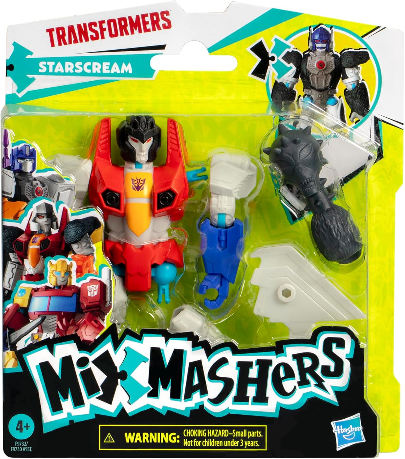 Transformers Mixmashers Starscream Figuras de Acción Personalizables y Accesorios Figuras de Acción Naty Shop