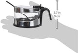 Coctelera Classic, 250 ml, con cuchara, acero inoxidable, plateado/transparente, 13 x 10 x 9 cm, 2 unidades