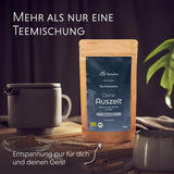 Té de noche BIO 100 g - Su descanso con valeriana, lavanda, melisa, manzanilla, mezcla de infusiones para relajarse por la noche
