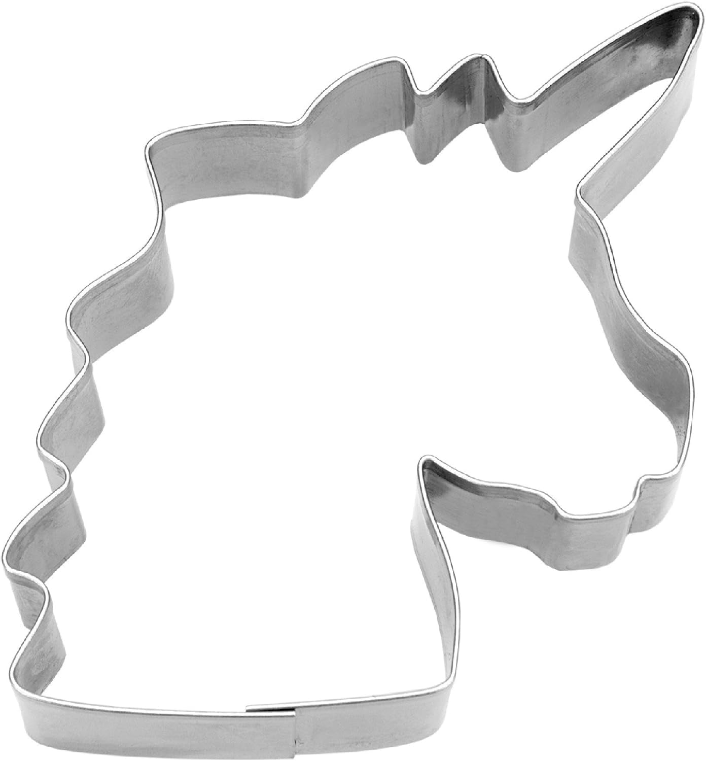 Städter molde para galletas unicornio, acero inoxidable, plata, 8 cm
