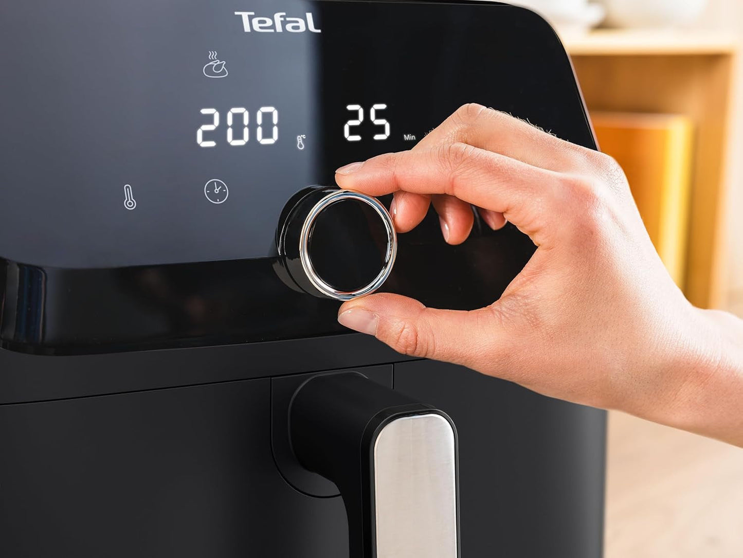 Freidora de Aire Caliente Tefal Easy Fry Mega, 7,5 litros de capacidad, hasta 8 personas, EY8558E0 Electrodomésticos Naty Shop
