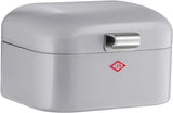 Wesco 235 001 Panera Mini Grandy 17 x 18 x 12 cm (largo/ancho/alto) rosa, acero inoxidable Cajas para almacenar alimentos Naty Shop Cool gris