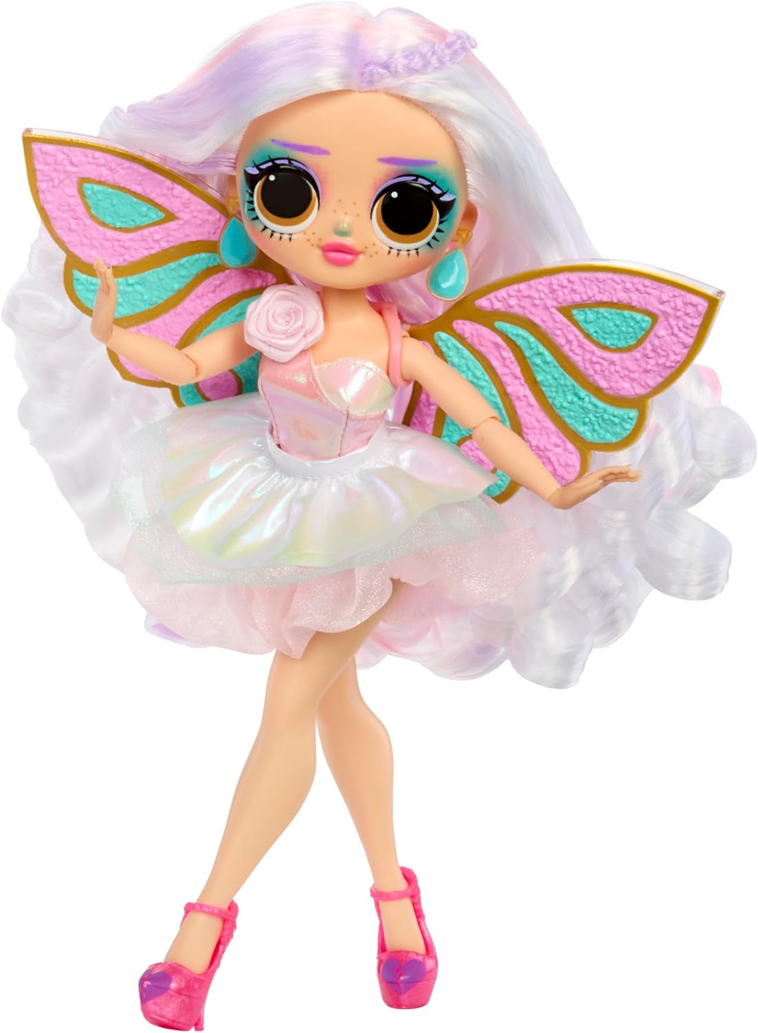 Jajaja ¡Sorpresa! Serie OMG Eye Spy - Hada - Incluye 1 muñeca con atuendo y accesorios, resolución de acertijos y descubrimiento sorpresa, 4 muñecas coleccionables