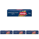 Barilla Pasta Klassische Spaghetti n.5 aus Hartweizen immer al dente de alta calidad, (1 x 500 g), insípido