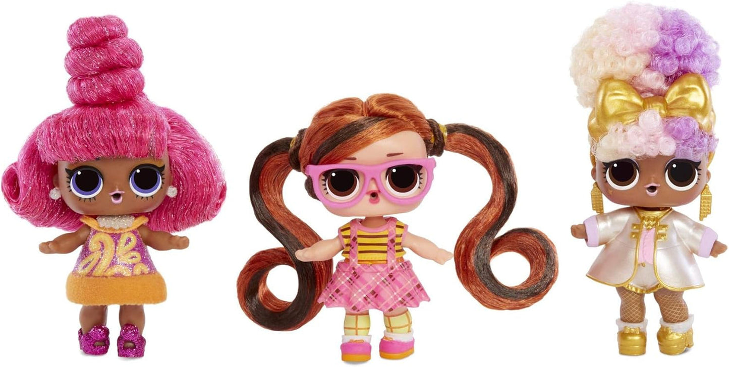 Muñecas Coleccionables LOL Surprise para Niñas - Con 15 sorpresas y peinados diferentes - Muñecas #Hairvibes