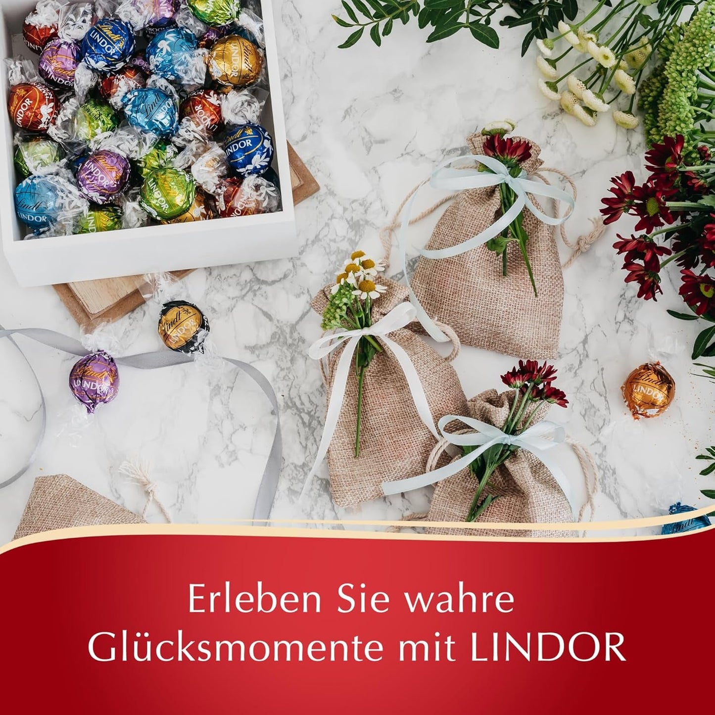 Chocolate Lindt | Surtido LINDOR | 1371g | 110 trufas de fino chocolate con relleno que se deshace en la boca | Regalo de chocolate para compartir