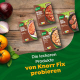 Knorr Fix Würzmischung Schlemmer-Geschnetzeltes für ein leckeres Fleischgericht ohne geschmacksverstärkende Zusatzstoffe 43 g 1 unidad