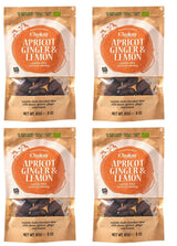Juego de 4 bocados orgánicos - Almendras con canela/Almendras con canela en chocolate amargo belga/Sin azúcar añadido, sin edulcorantes/VEGANO Y DE COMERCIO JUSTO / 4 x 85 g