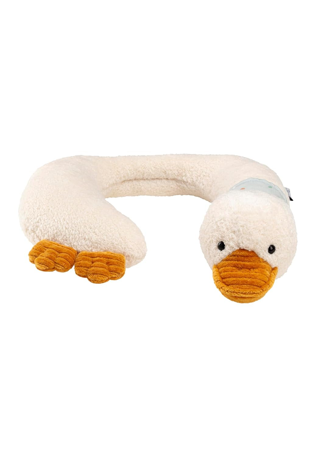 Edda Lou Soporte para el Cuello de Pato Almohada para el Cuello en Forma de U Almohada con Cabeza de Animal para niños y niñas Ideal para Coche, avión y Viajes Almohadas ortopédicas cervicales Naty Shop