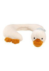 Edda Lou Soporte para el Cuello de Pato Almohada para el Cuello en Forma de U Almohada con Cabeza de Animal para niños y niñas Ideal para Coche, avión y Viajes Almohadas ortopédicas cervicales Naty Shop