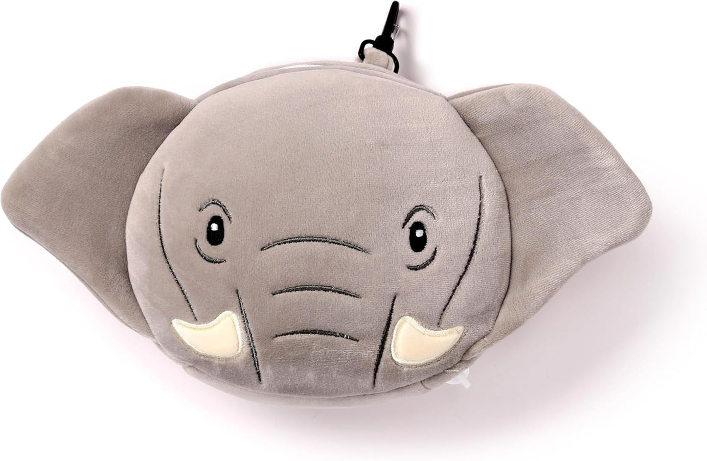 Almohada De Viaje, Redonda, De Felpa, Elefante, Y Antifaz, Unisex, Talla Única, Unisex, Cintura Almohadas De Viaje Únicas Naty Shop