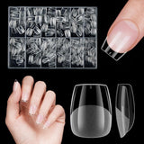 Uñas Artificiales Cortas 500 Piezas Puntas De Uñas De Gel Suave De Cobertura Completa Para Uñas De Gel 12 Tamaños Puntas De Uñas Prepulidas Para Uñas De Gel Uñas Artificiales Cortas Extensiones De Uñas De Ataúd Con Caja