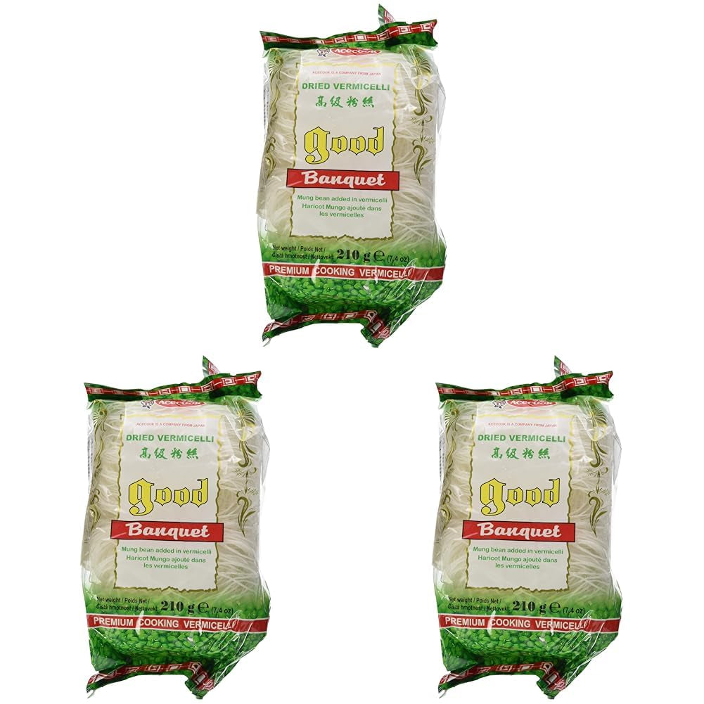 ACECOOK - Fideos con Frijoles GD - (1 X 210 GR)