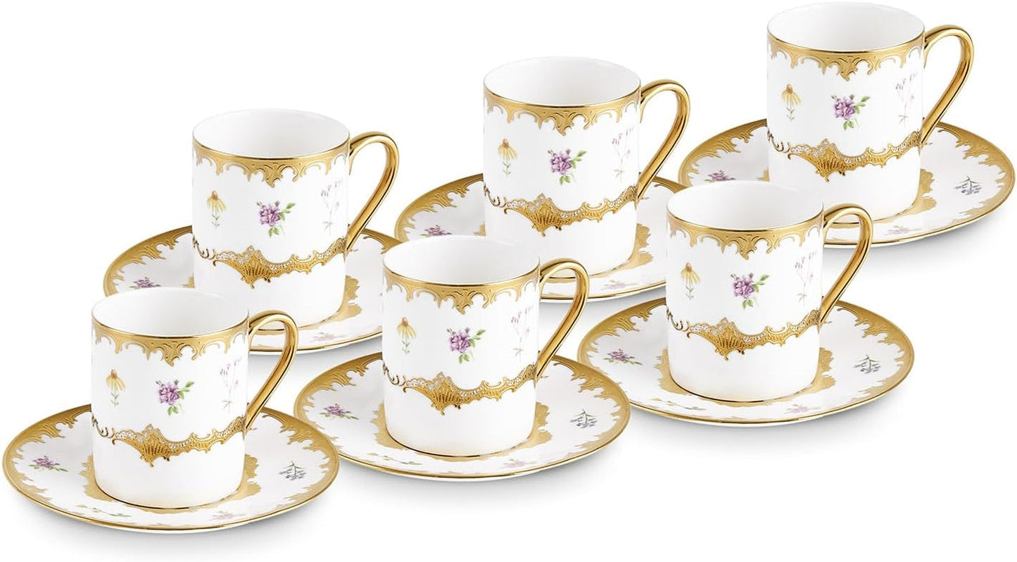 Café Karaca Bidter para 6 personas, multicolor