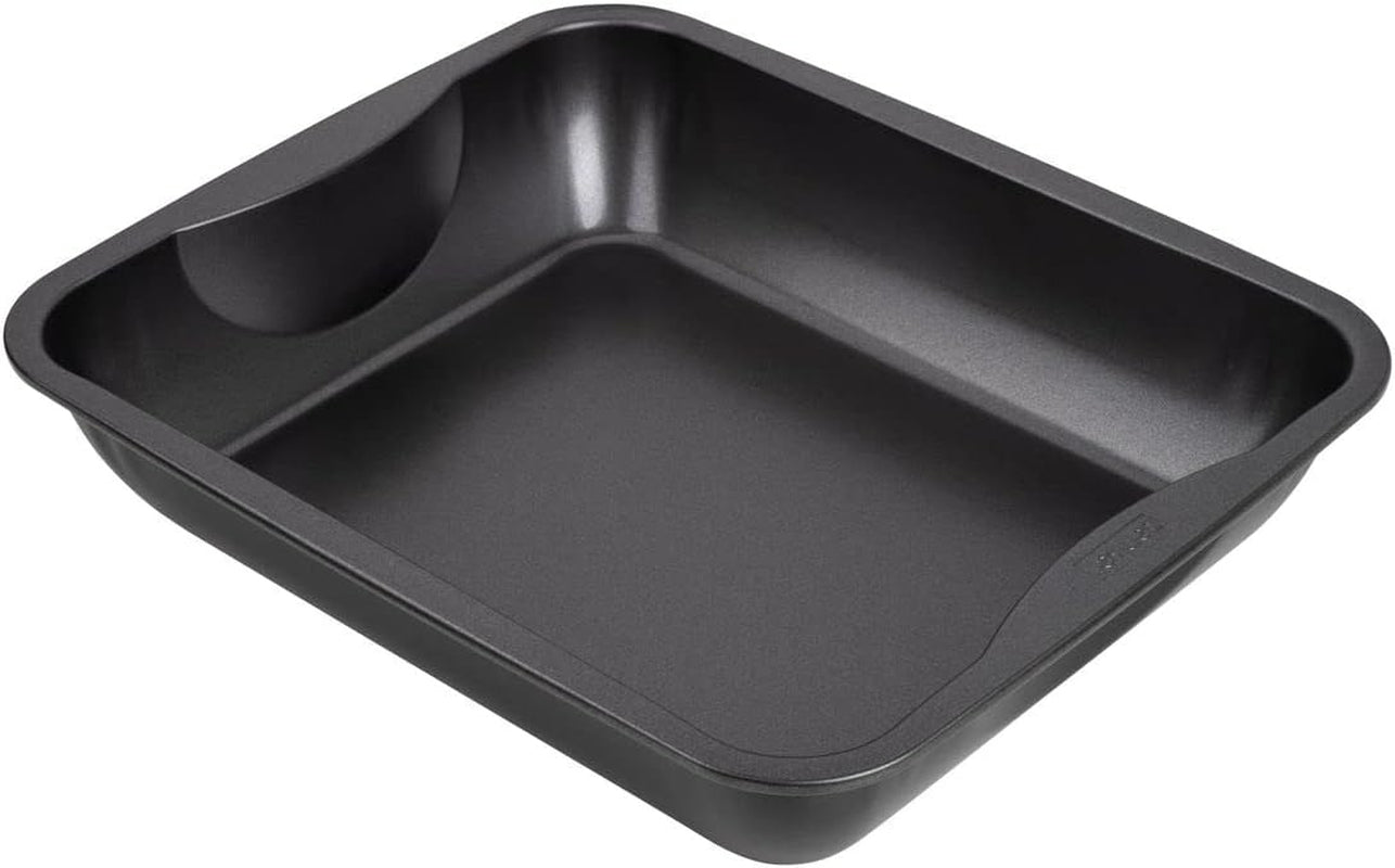 Zenker Xxl-Brat- Und Auslaufform (40 X 8 X 34 Cm) COCCIÓN ESPECIAL, Rechteckige Ofenform Mit Antihaftbebeschichtung, Backblech Für Krosse Braten & Saftige Aufläufe (Farbe: Schwarz), Menge: 1 Stück Moldes y bandejas para hornear Naty Shop