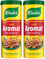 Knorr Würzmischung Chili Flavored para platos rápidos para condimentar y condimentar patatas, pastas, verduras y más 90 g