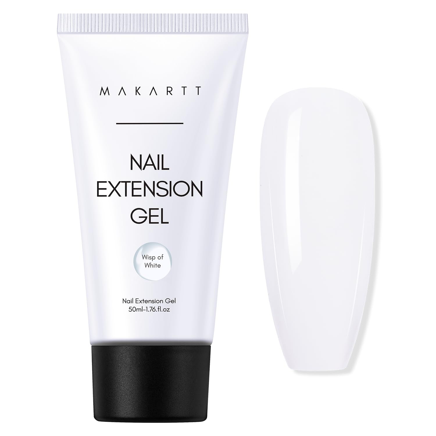 Makartt Poly Nail Extension Gel - Gel de extensión acrílico, gel fortalecedor de uñas, decoración de uñas, 50 ml (púrpura)