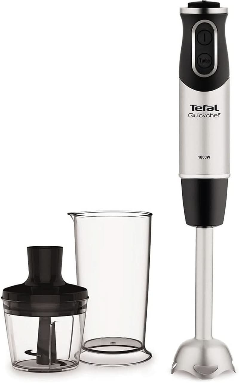 Tefal HB6598 Batidora, PC, Schwarz/Edelstahl Cocina Naty Shop