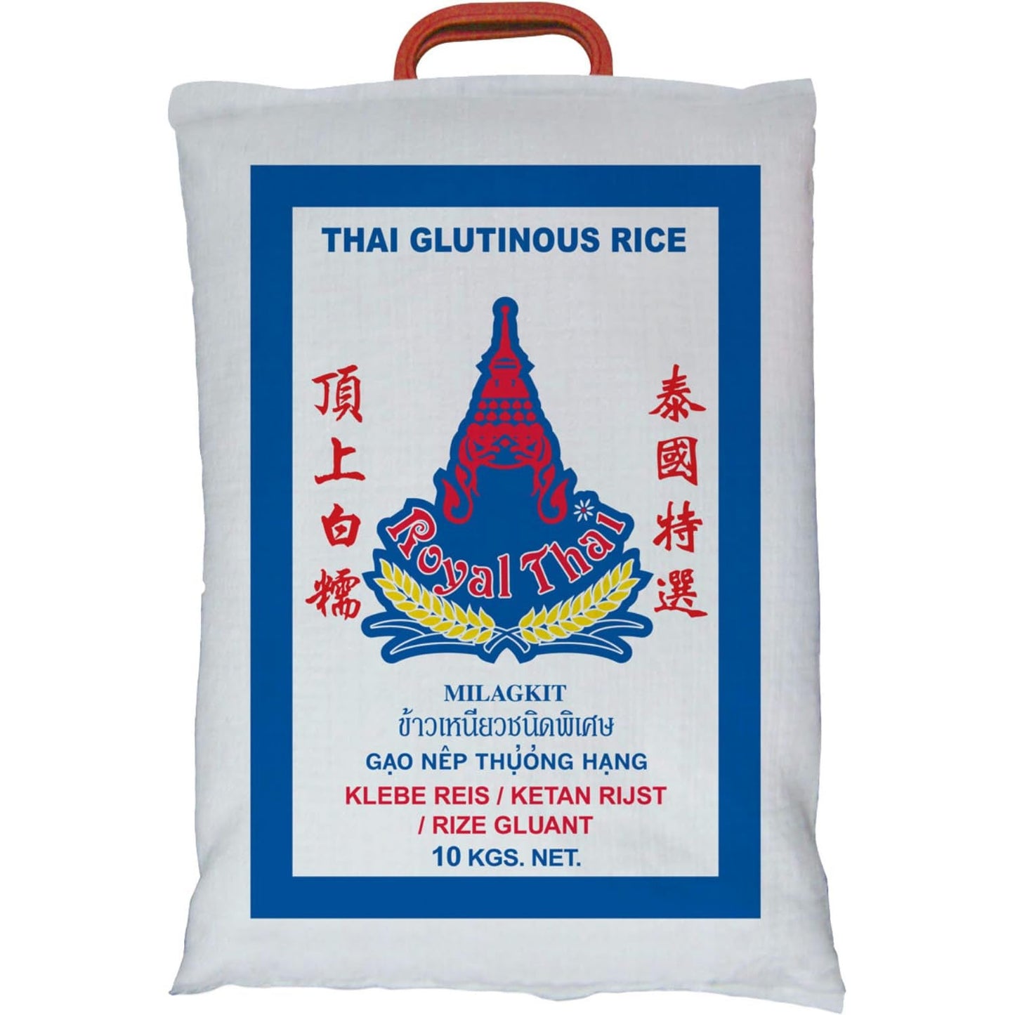 ARROZ ROYAL THAI - Arroz pegajoso - 1 x 10 KG