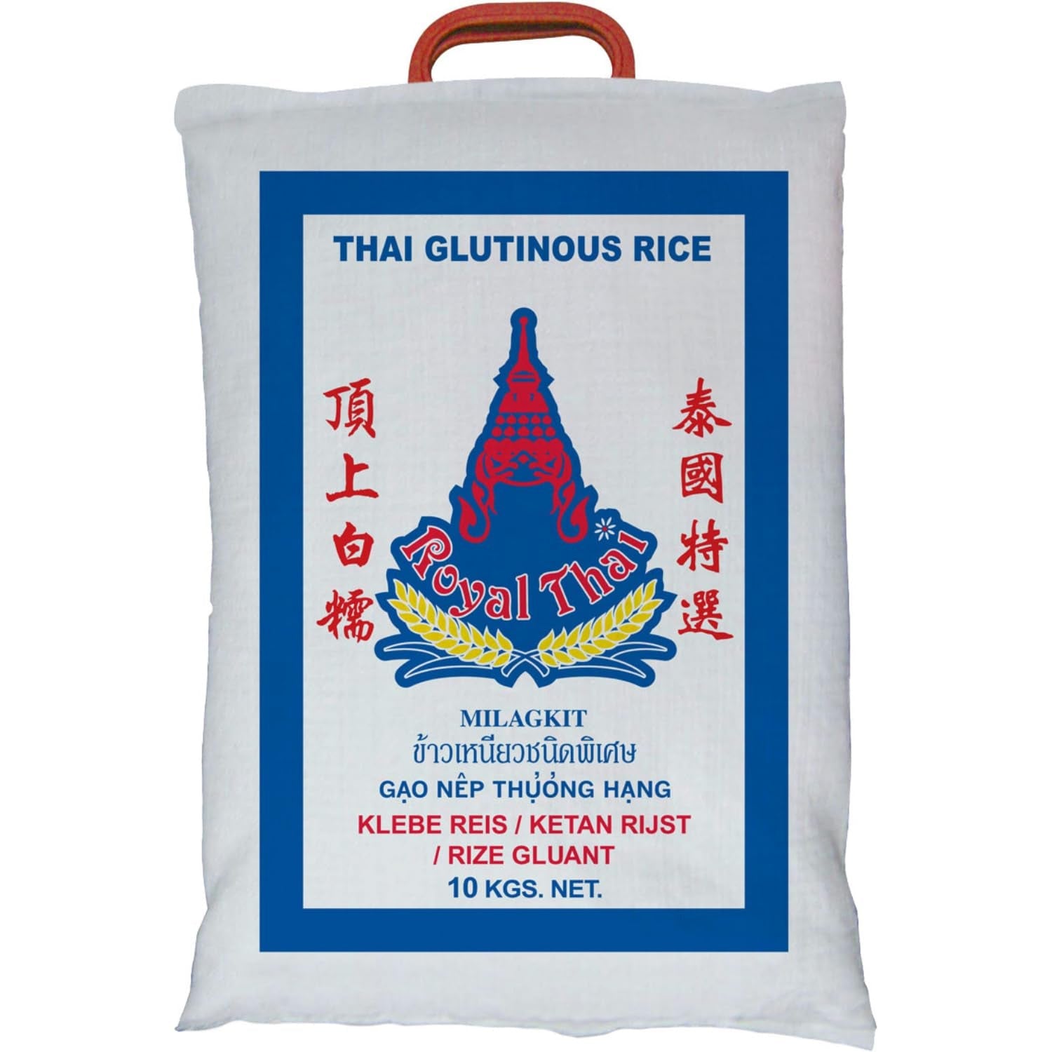 ARROZ ROYAL THAI - Arroz pegajoso - 1 x 10 KG