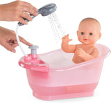 Corolle 9000141660 - Bañera Mon Grand Poupon con función bomba y patito de goma para todas las muñecas de 30-36 cm, 32,5 cm, a partir de 3 años