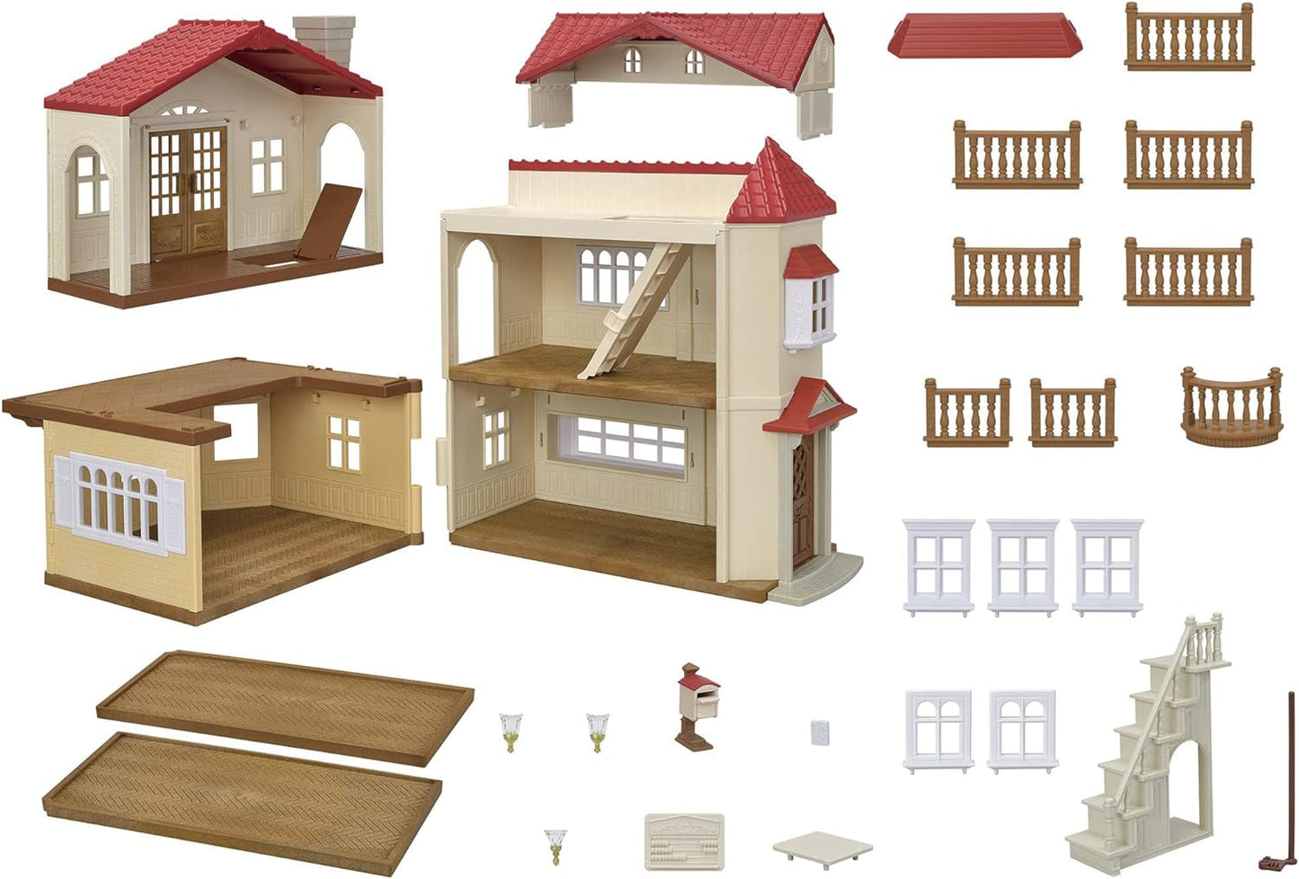 Sylvanian Families 5716 Casa adosada con habitación en el ático