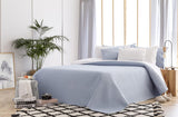 Todocama Fine Boutique Colcha con Estampado de Diamantes Primavera Verano Otoño Invierno 100% Microfibra Colcha Multifuncional Extra Suave 105-200 X 260cm Camas y Mantas Beige Besuche den Todocama-Store Cama Azul Claro 105 - 200X260Cm