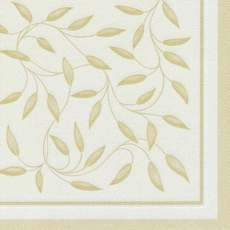 Papstar, 50 servilletas "Colección ROYAL" pliegue 1/4 40 Cm X 40 Cm champán "Nuevo Mediterráneo", #11651