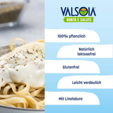 Crema Condisoia, nata para cocinar ideal para personas con intolerancia a la lactosa, veganos y vegetarianos, versátil en la cocina, 6 x 200 g