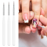 Juego de pinsel de uñas, 10 piezas Gelnägel Pinsel Nagellackstift Acrylpinsel para gel UV Nägel Acrylfingernägel Nailart Maniküre Nageldesign Zubehör