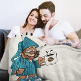 Regalo para papá Musaecoin, regalo de cumpleaños para papá, ideas de regalos para papá, regalos para papá, manta de franela de 50-60 pulgadas, regalo de Navidad para papá, regalo del día del padre Camas y mantas musaecoin